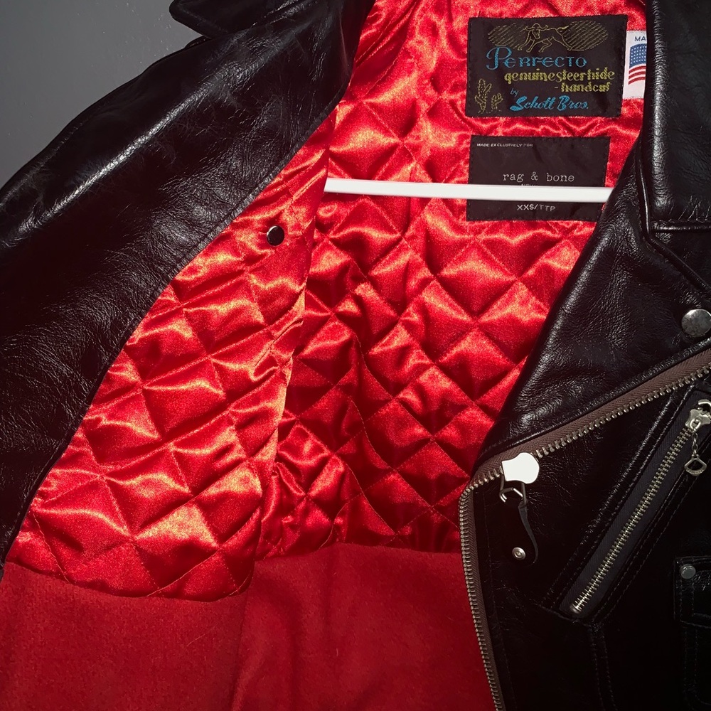 New rag & bone leather jacket - Picture 5 of 6